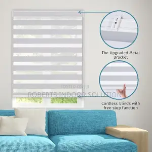 Dual Layer Cordless Zebra Blinds