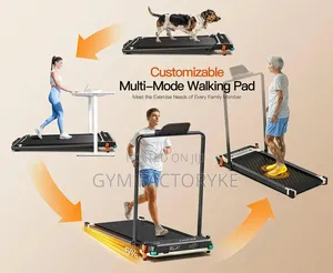 Massage Walking Pad Treadmill 150kgs Max Load
