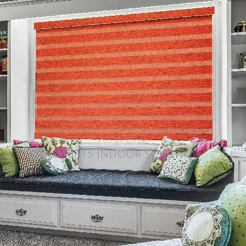 Upgraded Cordless Design Zebra Blinds
