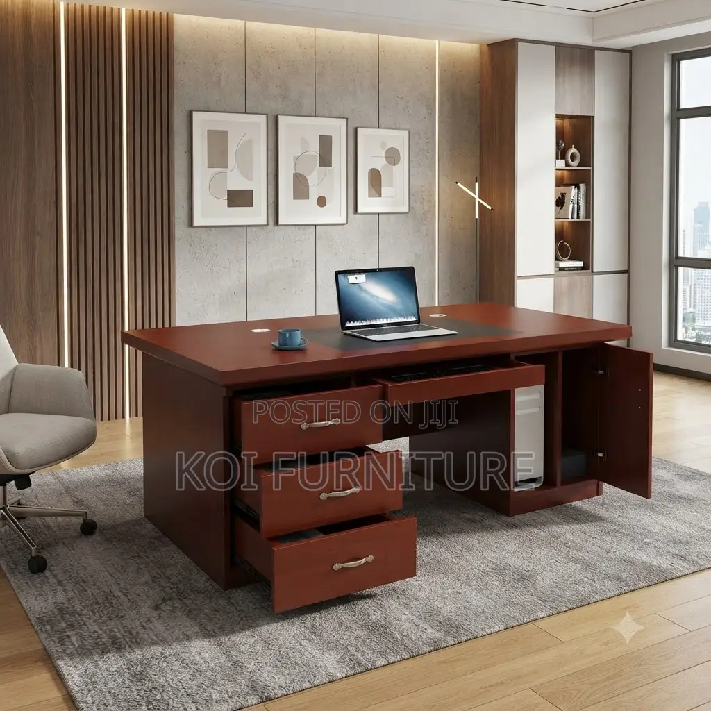 Office Desk; 1.2 Meters Executive Office Superiors Mahogany Table
