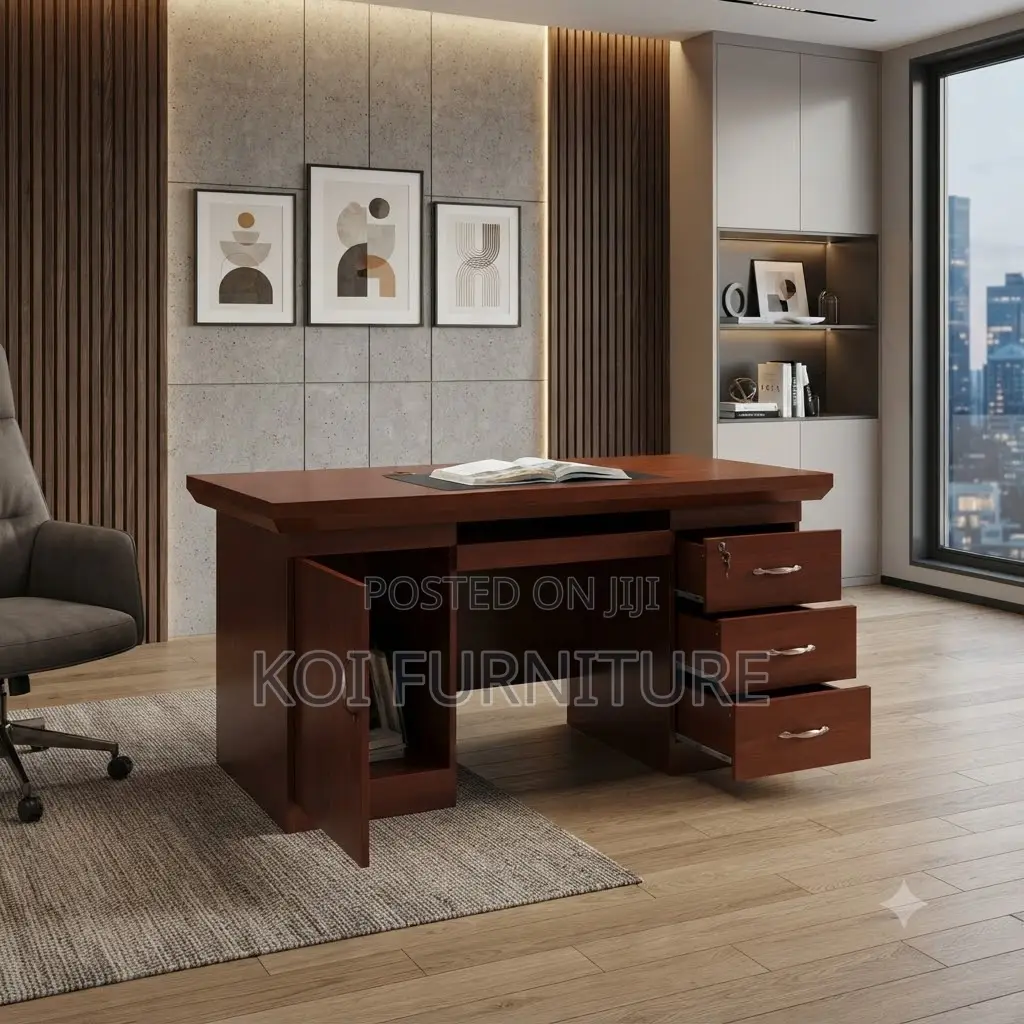 Office Desk; 1.2 Meters Executive Office Superiors Mahogany Table