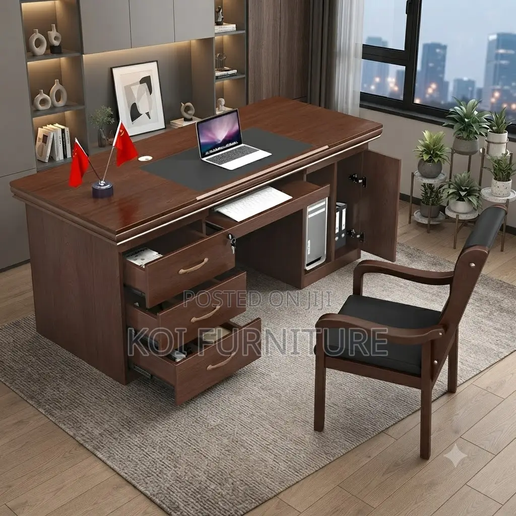 Office Desk; 1.2 Meters Executive Office Superiors Mahogany Table