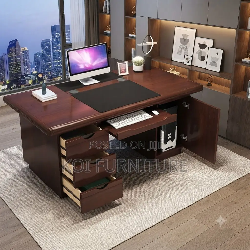 Office Desk; 1.2 Meters Executive Office Superiors Mahogany Table