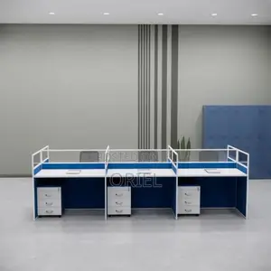 Office Workstation : 6-Seater Staff Office Workstation