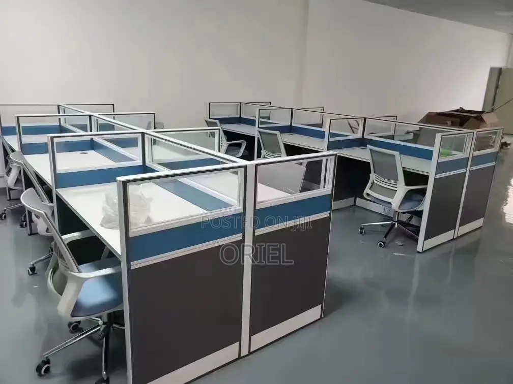 Office Workstation : 6-Seater Staff Office Workstation