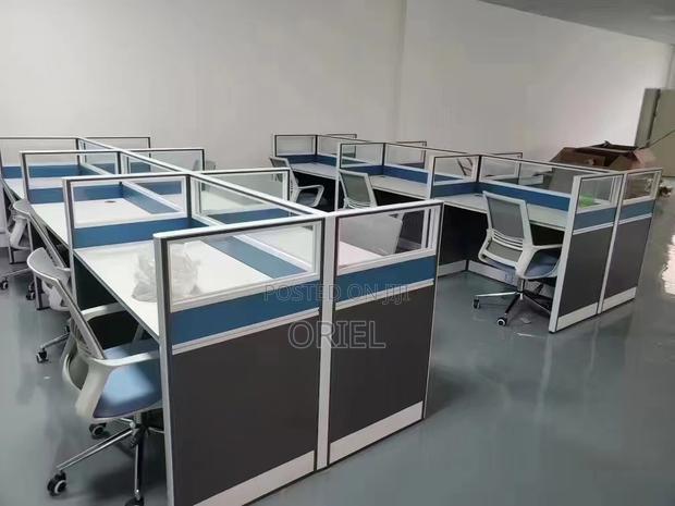 Office Workstation : 6-Seater Staff Office Workstation - thumbnail 6