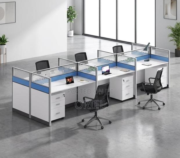 Office Workstation : 6-Seater Staff Office Workstation - thumbnail 8