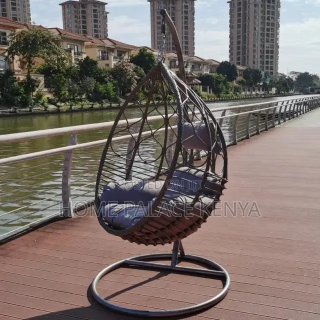 Hammock Chair: Sunshine Yellow Cushioned Hanging Swing