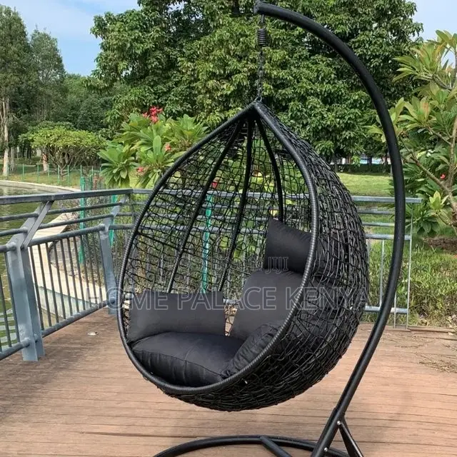 Hammock Chair: Sunshine Yellow Cushioned Hanging Swing