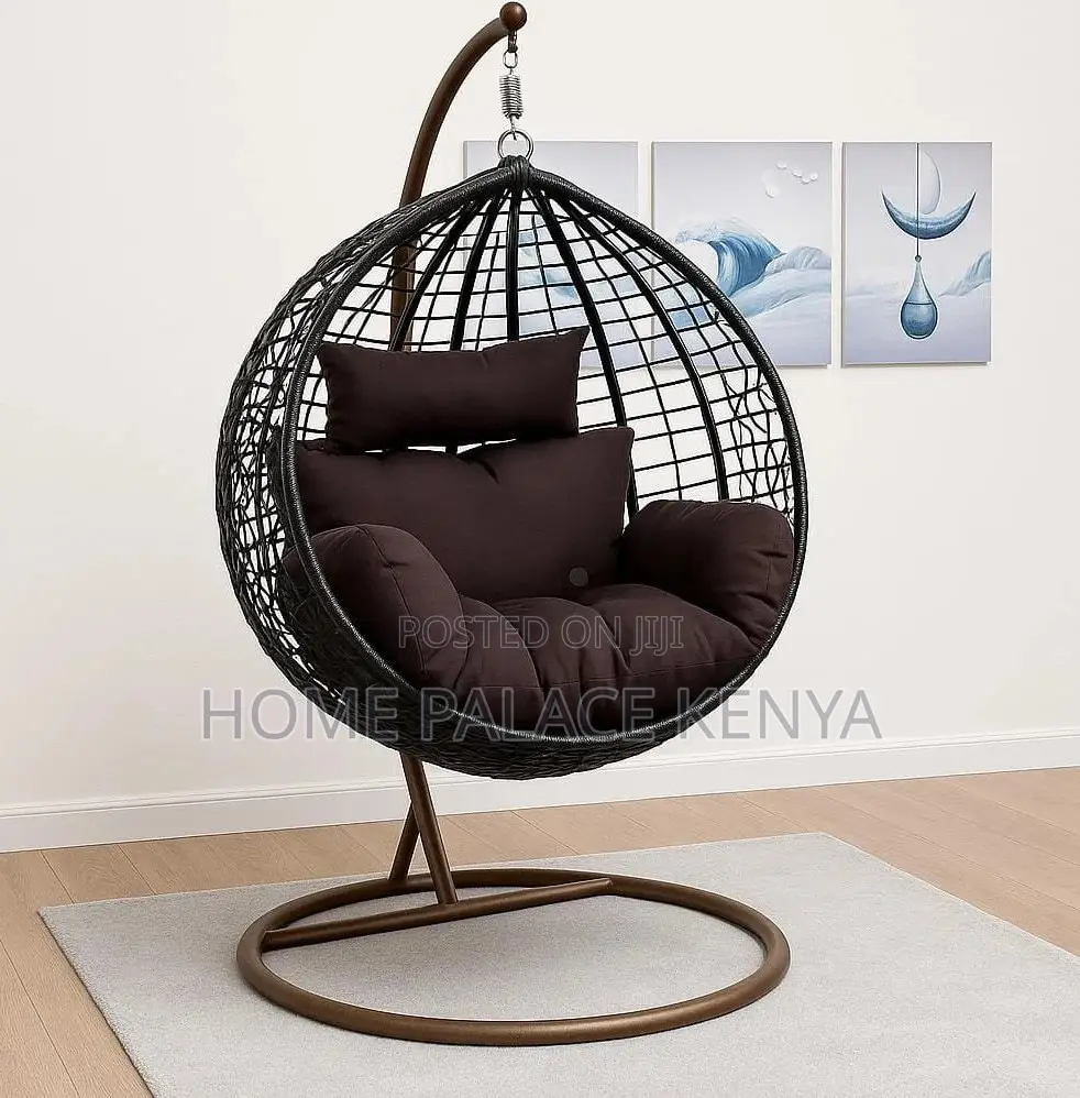 Hammock Chair: Sunshine Yellow Cushioned Hanging Swing