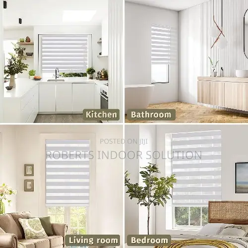 Thermal Insulated Zebra Blinds