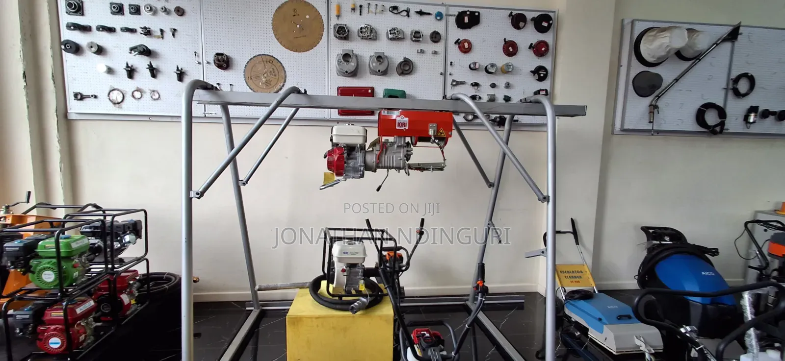 1 Tonne (1000kg) Concrete Hoist – Building Site Lifting Machine