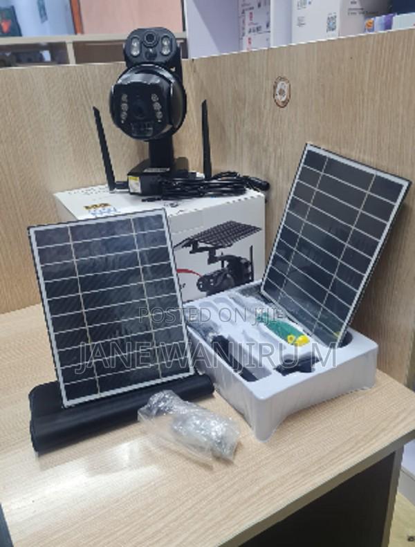 6mp 4g Solar PTZ Camera – Ubox Dual Lens, 360° View,