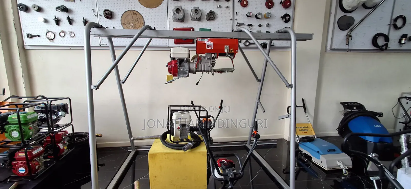 1 Tonne (1000kg) Concrete Hoist – High Capacity Construction Lift