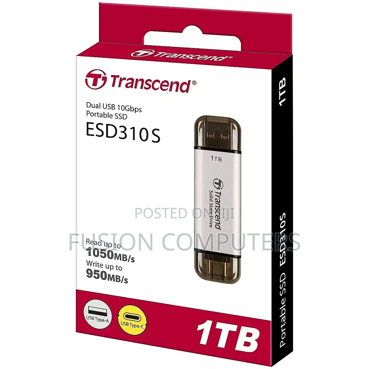 Transcend Esd310c 1tb Portable External SSD