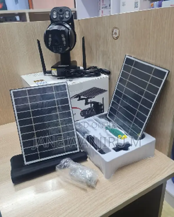 Ubox 6mp 4g Outdoor Solar Camera – Dual Lens, Dual Screen,
