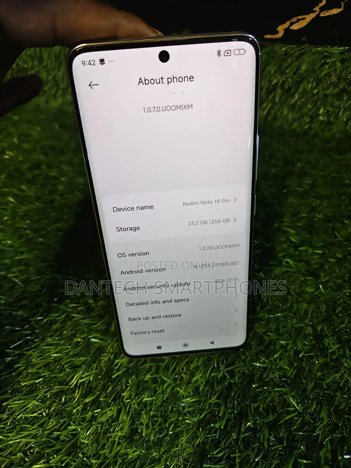 New Xiaomi Redmi Note 14 Pro 256 GB Red