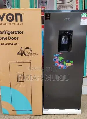Von Fridge 176 Litres Single Door Refrigerator With Dispenser