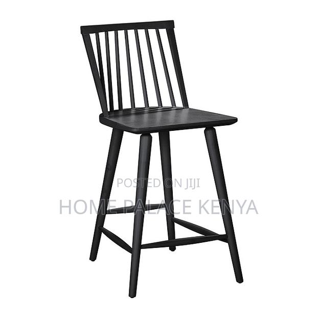 Kitchen Stool: Spindle Back High Bar Stool - thumbnail 5
