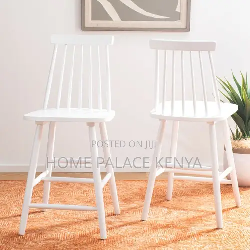Kitchen Stool: Spindle Back High Bar Stool