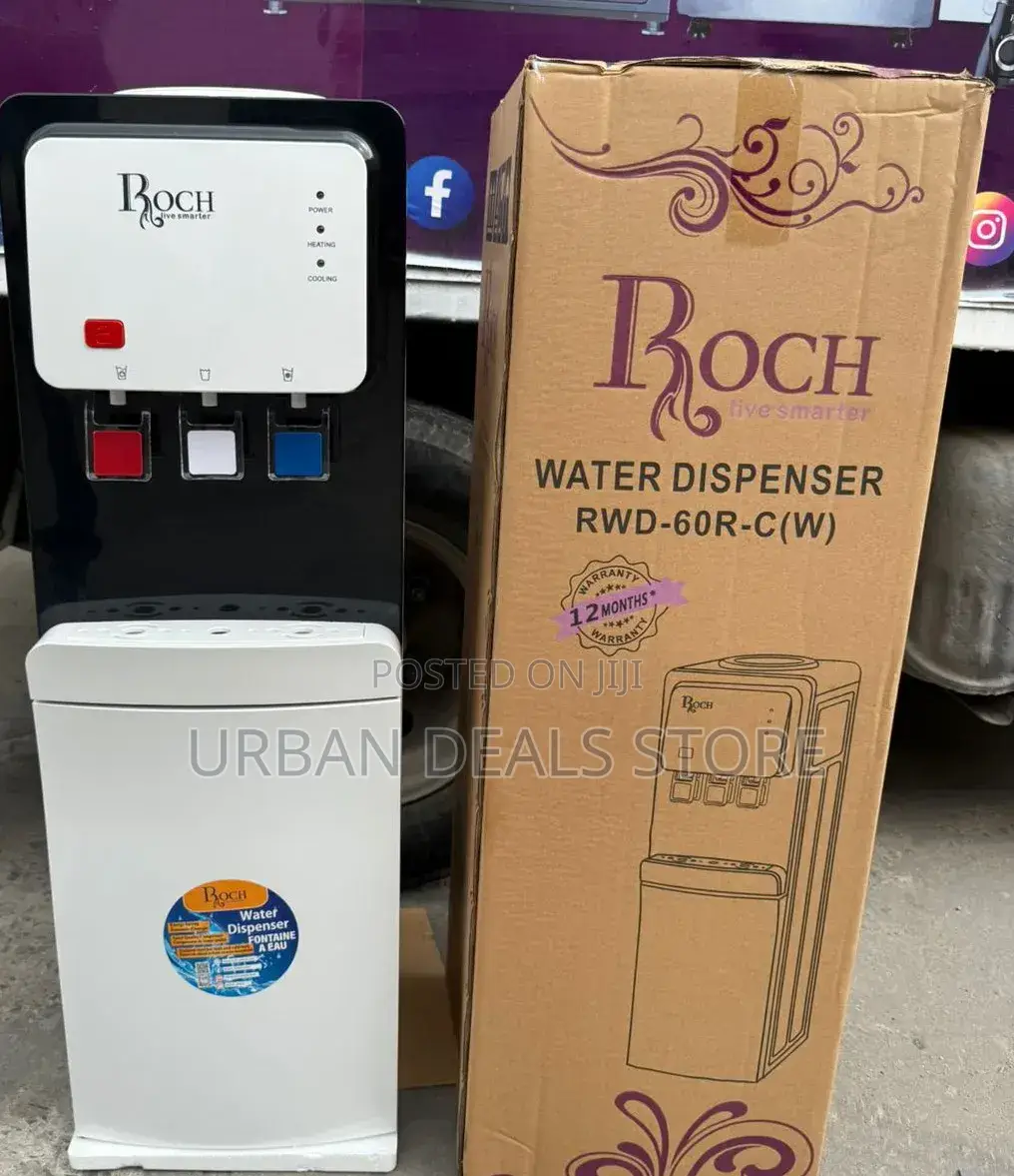 Roch 3-Tap Water Dispenser With Compressor