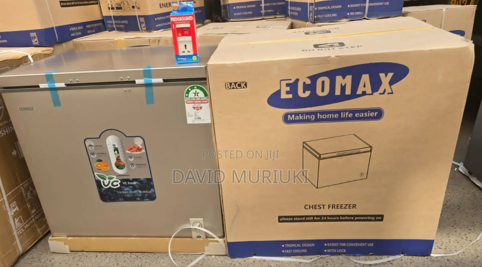 Ecomax 169 Litres Deep Chest Freezer