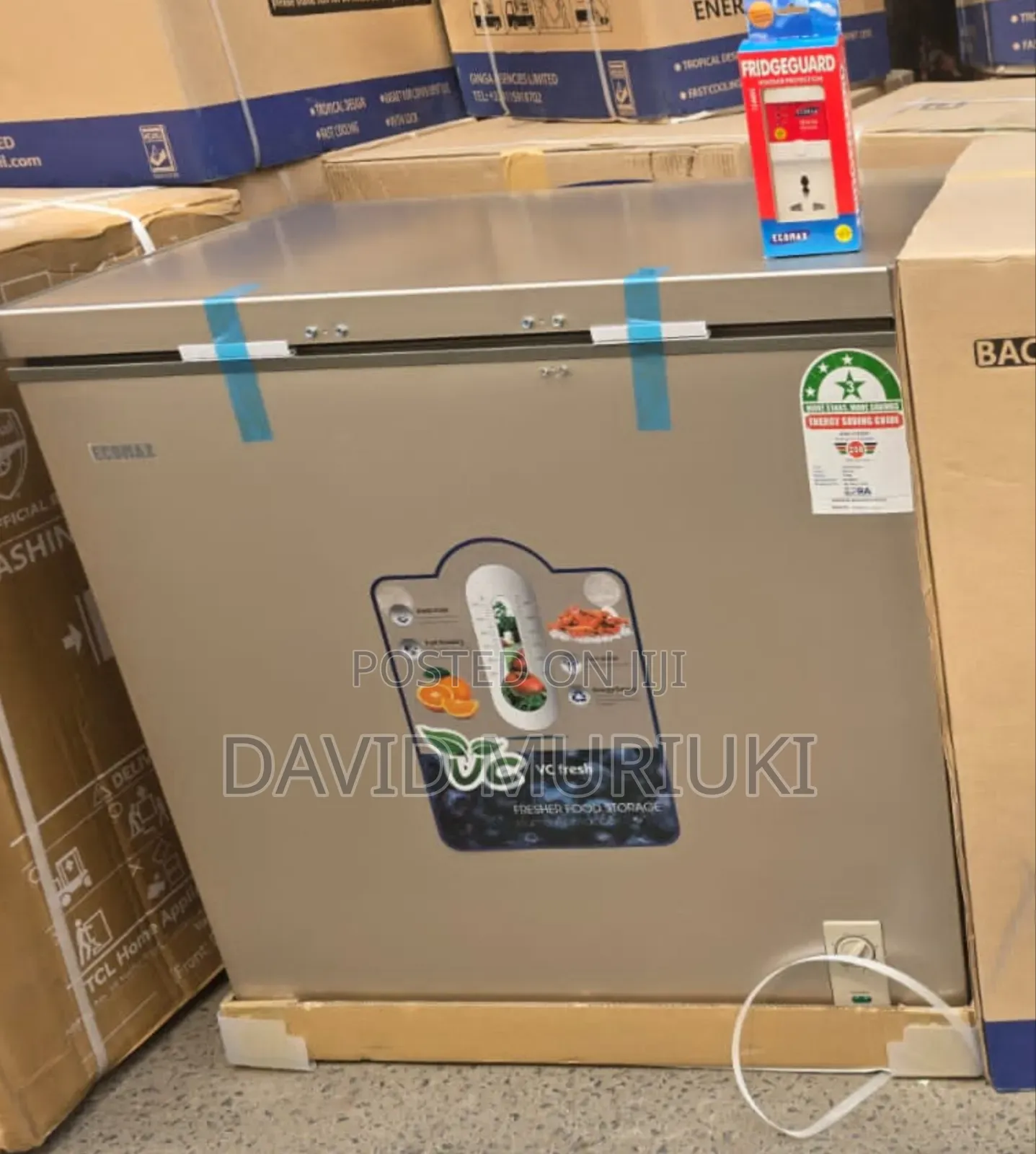 Ecomax 169 Litres Deep Chest Freezer
