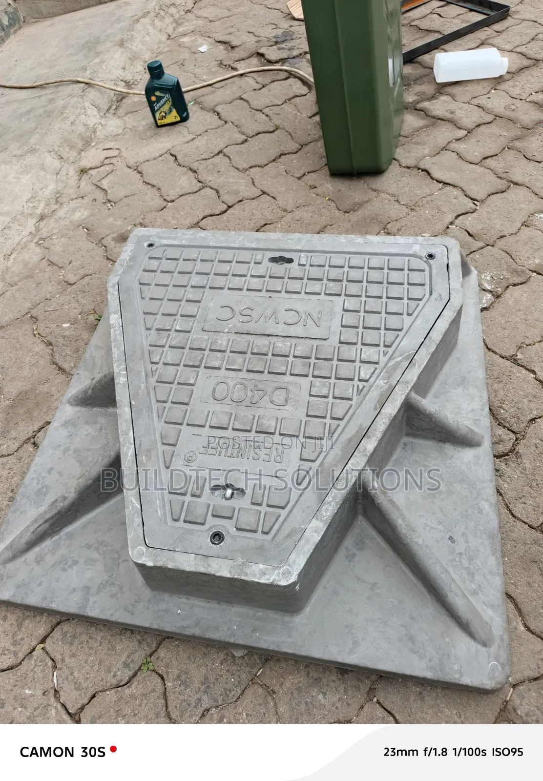 40ton Heavy Duty Manhole Cover (700mm×700mm)