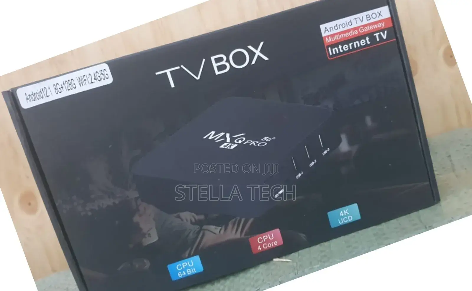 8gb+128gb MXQ Pro Android 12 Smart Tv Box