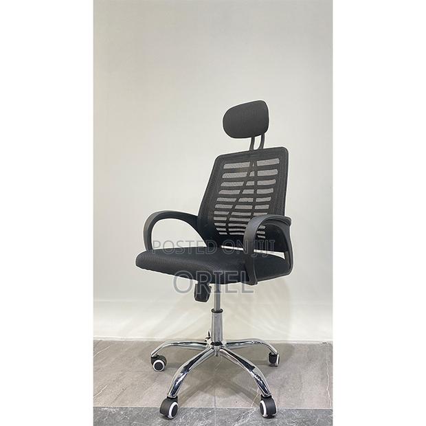 Office Chair : Ergonomic Swivel Office High-Back Chair - thumbnail 5