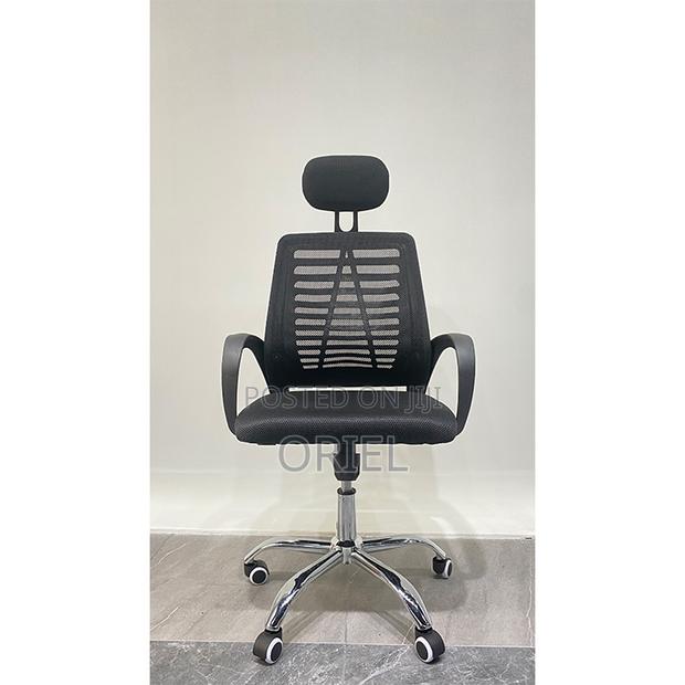 Office Chair : Ergonomic Swivel Office High-Back Chair - thumbnail 6