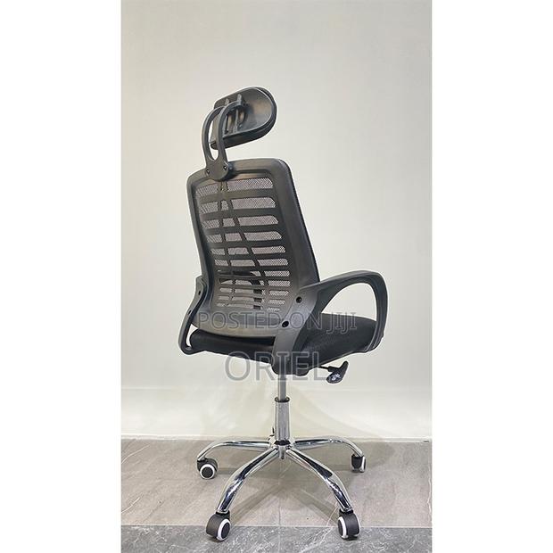 Office Chair : Ergonomic Swivel Office High-Back Chair - thumbnail 7