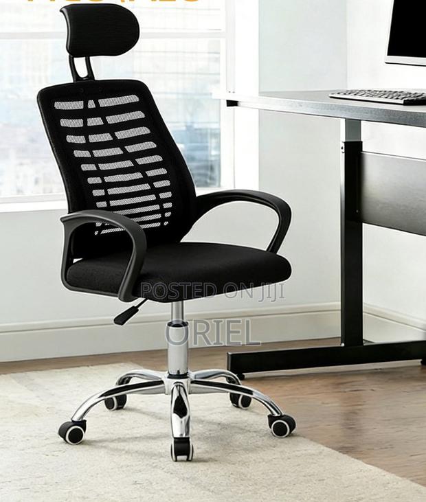 Office Chair : Ergonomic Swivel Office High-Back Chair - thumbnail 15