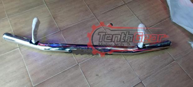 Rear Bullbar Chrome Without Light