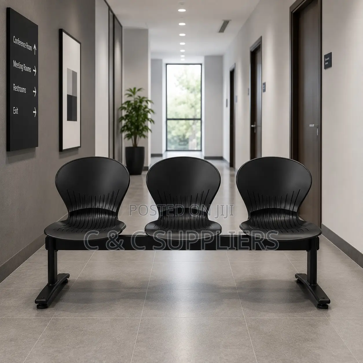 Modern Hall Way Waiting Bench