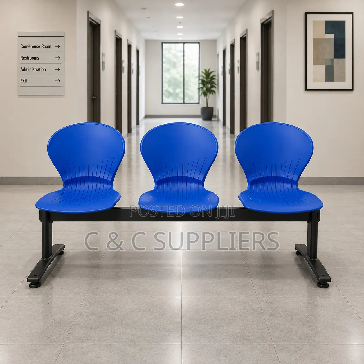 Modern Hall Way Waiting Bench