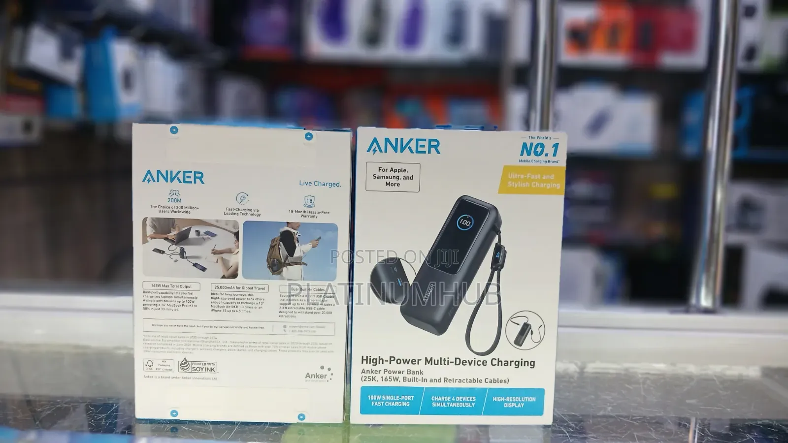 High-Power Multi-Device Charging Anker Powerbank