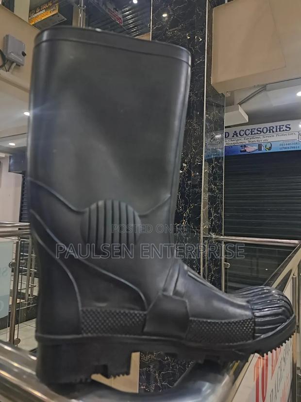 Cp Heavy Industrial Black Gumboot
