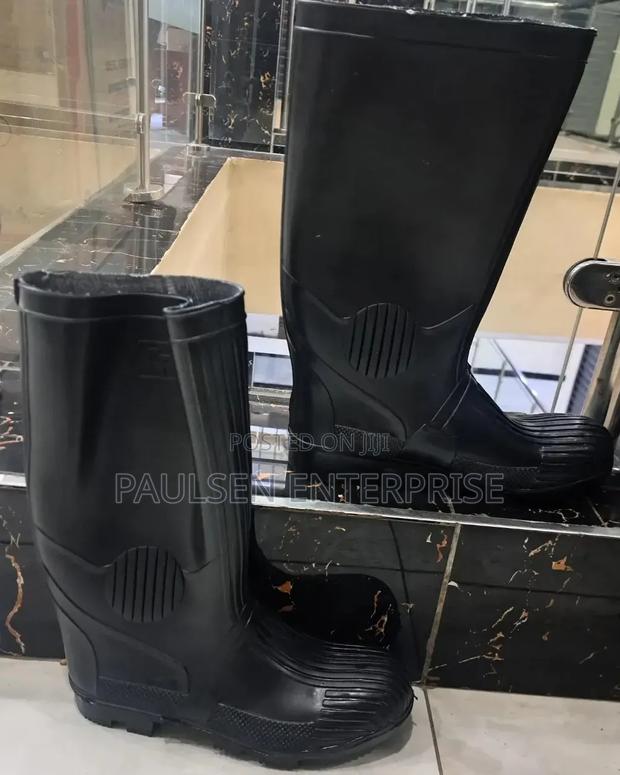Cp Heavy Industrial Black Gumboot - thumbnail 2