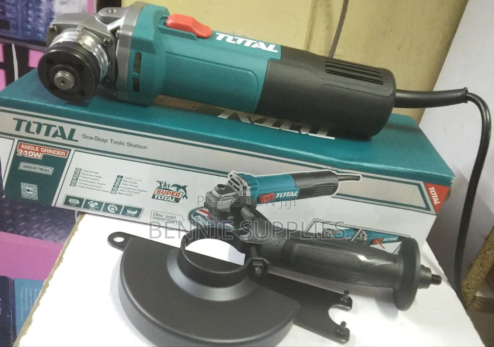 Total Angle Grinder 4"