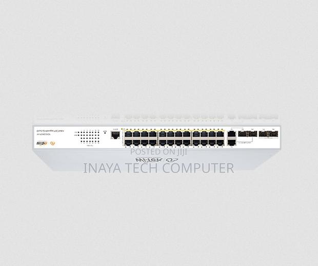Wi-Tek 24 Port Gigabit Poe Switch Wi-Pcms328gf (V2)