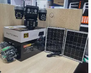 4g Lte Triple Lens Solar Camera – Triple Screen PTZ Security Camera