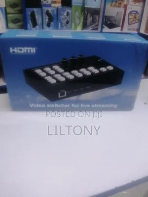 Four Channels Video Switcher For Livestreaming