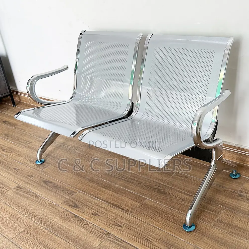 2-Seater Non Padded Waiting Bench.