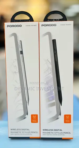 Porodo Wireless Digital Magnetic Stylus Pen for iPad 2018-2025 Models