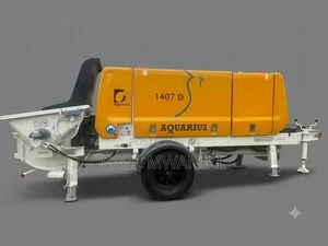 Aquarius 1407 D Trailer-Mounted Diesel Concrete Pump