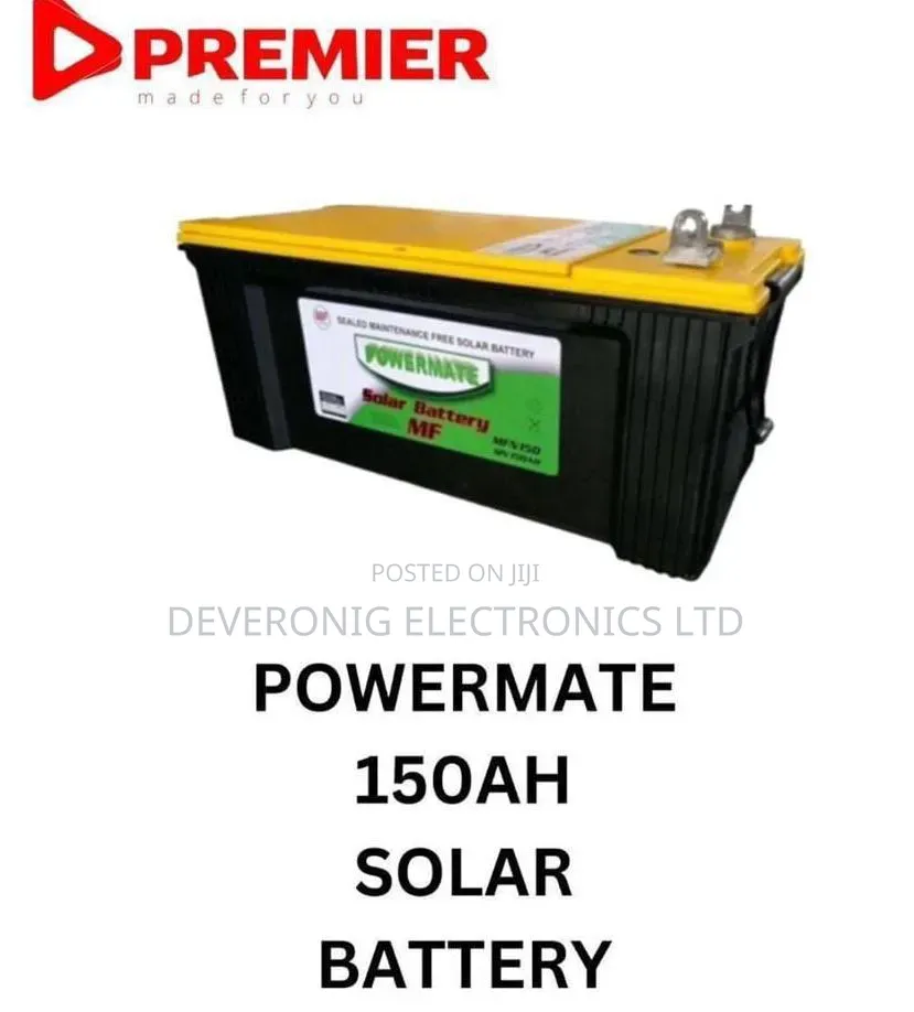 Premier Powermate 150ah Solar Battery