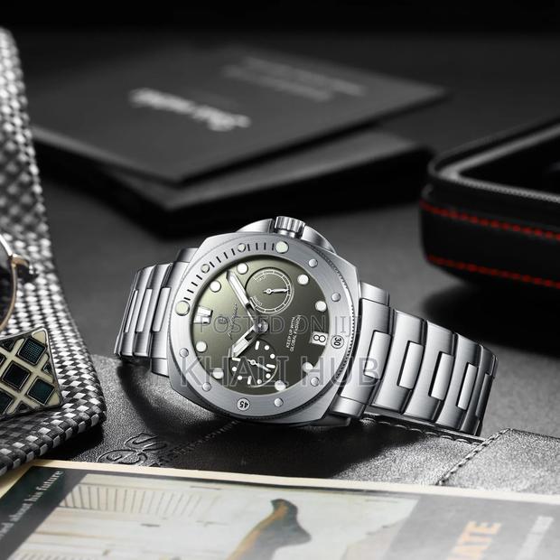 New Poedagar Stainless Steel Gents Watch 690