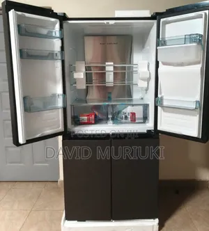 Ecomax 506 Litres Dark Silver Four Door With Dispenser Refrigerator