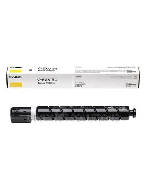 Canon C-Exv54 Yellow Toner Cartridge Yield